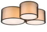 Trio Deckenleuchte Burton Stoff
