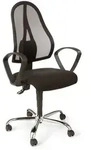 TopStar Drehstuhl Open Point Stoff Schwarz
