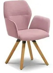 Stuhl Merlot Stoff Violett Aubergine