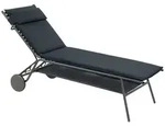 Lafuma Mobilier Gartenliege Miami II hoch Stahl Dark Grey