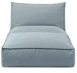 blomus Gartenliege Stay Daybed S 80x25x190 cm Polyester Blau
