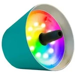 Sompex LED-Akku-Flaschenaufsatz Top 2.0 Kunststoff Blau T&uuml;rkis