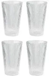 Stelton Gl&auml;serset - Wasser Pilastro 4tlg. Glas Transparent Klar