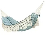 La Siesta H&auml;ngematte Bossanova fjord Kingsize Baumwolle Blau