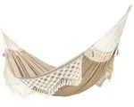 La Siesta H&auml;ngematte Bossanova muscade Kingsize Baumwolle Braun