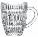 Nachtmann Kaffeebecher Ethno Barista 2tlg. Kristall, Kristalloptik Transparent Klar