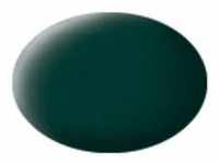 Revell REV-36140, Revell Aqua schwarzgrün, matt - 18ml, Grundpreis: &euro; 193,90 /