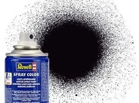 Revell REV-34108, Revell Spray schwarz, matt - 100ml, Grundpreis: &euro; 129,90 / l
