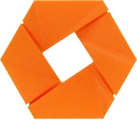 3DJAKE CLP-TPUA95-ORANGE-0750-175, 3DJAKE TPU A95 Orange - 1,75mm / 750g, 0.75kg,
