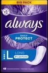 Always Slipeinlagen Daily Protect Long 48 St&uuml;ck