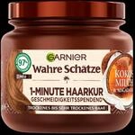 Garnier Wahre Sch&auml;tze 1-Minute Haarkur Kokosmilch & Macadamia 340ml