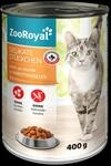 ZooRoyal Delikate St&uuml;ckchen mit H&uuml;hnchen in Karottengelee 400g