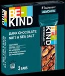 Be Kind Bars Dark Chocolate Nuts & Sea Salt 90g