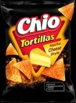 Chio Tortillas Nacho Cheese 110g