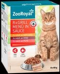 ZooRoyal Grill Men&uuml; Sauce Gefl&uuml;gel, Rind, Truthahn, Pute 8x85g