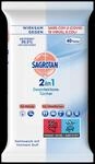 Sagrotan 2in1 Desinfektions-T&uuml;cher H&auml;nde und Oberfl&auml;chen 40 St&uuml;ck