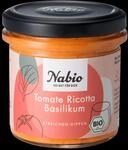 Nabio Bio Tomate Ricotta Basilikum Aufstrich 135g