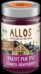 Allos Bio Frucht Pur 75% Schwarze Johannisbeere 200g