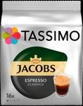 Tassimo Kaffeekapseln Jacobs Espresso classico 118,4g, 16 Kapseln