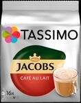 Tassimo Kaffeekapseln Jacobs Caf&eacute; au Lait 184g, 16 Kapseln