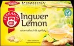 Teekanne Spritziger Ingwer-Lemon 35g, 20 Beutel