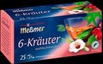 Me&szlig;mer 6-Kr&auml;uter-Mischung 50g, 25 Beutel