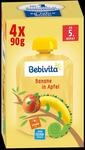 Bebivita Quetschies Banane in Apfel 4x90g