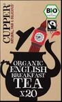 Cupper Bio Englischer Schwarztee 50g, 20 Beutel