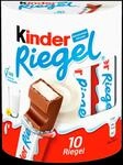 kinder Riegel Schokoriegel 10 Riegel 210g