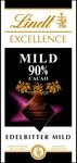 Lindt Excellence Schokolade Edelbitter mild 90% Cacao 100g