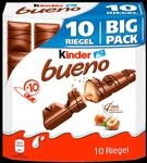 kinder Bueno Schokoriegel 10 Riegel