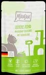 Mjamjam Leckeres Rind an ged&auml;mpftem K&uuml;rbis mit H&uuml;hnerleber 125g