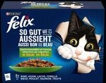 Purina Felix So gut wie es aussieht Gemischte Vielfalt mit Gem&uuml;se in Gelee...