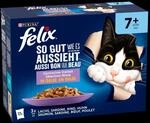 Purina Felix So gut wie es aussieht Gemischte Vielfalt in Gelee Senior 12x85g