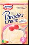 Dr. Oetker Paradiescreme Dessert Wei&szlig;e Schokolade 70g