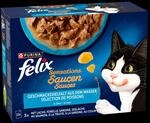 Purina Felix Sensations So&szlig;e Geschmacksvielfalt aus dem Wasser 12x85g
