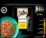Sheba Portionsbeutel Multipack Selection in Sauce Gefl&uuml;gel Variation 12x85g