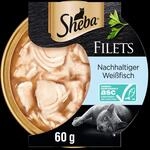 Sheba Schale Filets Nachhaltiger Wei&szlig;fisch 60g