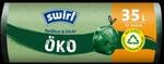 Swirl &Ouml;ko-M&uuml;llbeutel mit Zugband 35l, 12 St&uuml;ck
