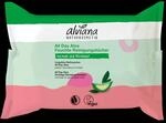 Alviana Feuchte Reinigungst&uuml;cher Bio-Aloe Vera 25 St&uuml;ck