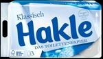 Hakle Klassisch Wei&szlig; Toilettenpapier 3-lagig 8x150 Blatt