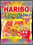 Haribo Fruchtgummi Pommes Sauer 175g