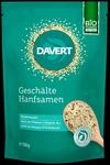 Davert Bio Gesch&auml;lte Hanfsamen 150g