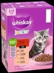 Whiskas Portionsbeutel Multipack Junior Klassische Auswahl in Sauce 12x85g
