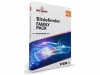 Bitdefender 300753090, Bitdefender Family Pack 2024 bis zu 15 Geräte im Haushalt, 2