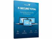 F-Secure FCFTBR1N003E2, F-Secure Total Security 2024 inkl. VPN, Deutsch, 3...