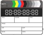 TC-SL1 Timecode Slate, digitale Filmklappe