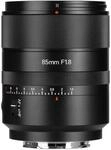 7Artisans 4371643, 7Artisans AF 85mm f/1,8 f&uuml;r Sony FE (FF) Objektiv