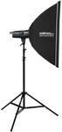 Emerger 200 Set Studioblitz mit Softbox und Stativ