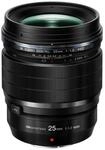 M.Zuiko ED 1,2/25 mm PRO sw. Objektiv